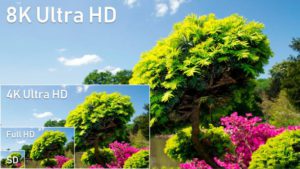 4k vs 8k Picture